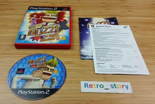 Ps2 buzz quizz musical - ps2, :