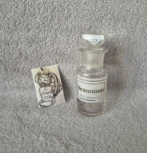 Ancien petit flacon verre - flacon, en