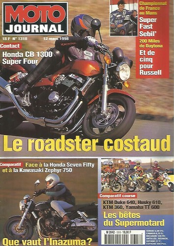 Moto journal 11318 honda cb - moto,