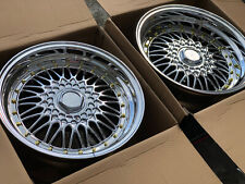 8.5j + 10j new retro rims JR9 5x112 for Mercedes SL chrome rims without ABE