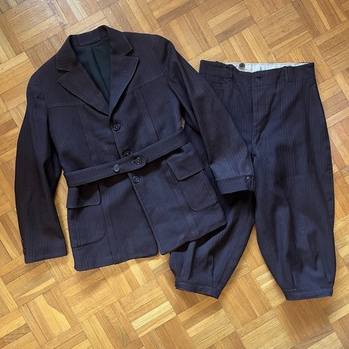 Costume belted back 1910 1920 - costume,