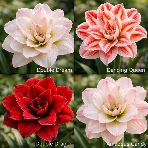 Pretty amaryllis double - pretty,