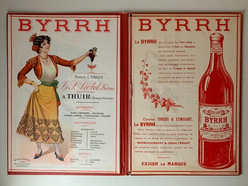 Ancien porte menu byrrh - porte,