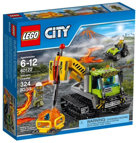 Lego city 60122 volcano - city,
