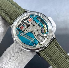 Vintage Bulova Accutron Space View Swiss Made Men's Watch For Parts.