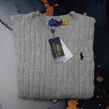 Pull Ralph Lauren Gris col
