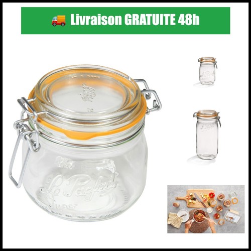 Parfait bocaux verre 500 - le,