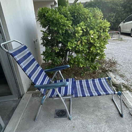 Chaise longue plage pliable - chaise, de