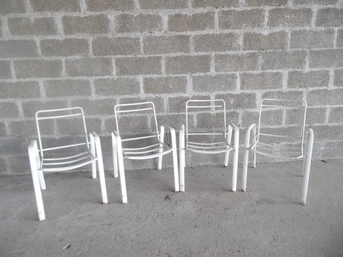 Fauteuils metalliques - fauteuils,