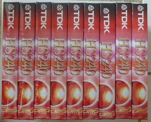 Lot cassettes vhs tdk - ,