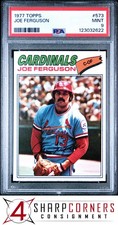 1977 TOPPS #573 JOE FERGUSON CARDINALS PSA 9
