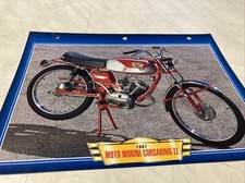 Moto Morini 50 Corsarino ZZ 1967 fiche carte moto passion collection Atlas