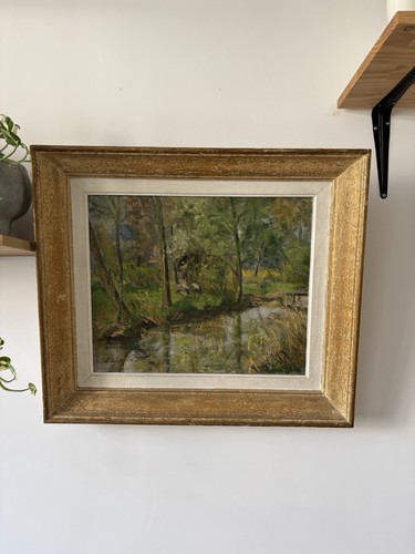 Ancienne peinture bord - ancienne,