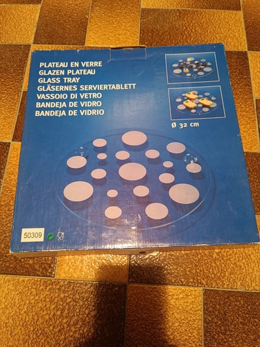 Plateau fromage verre - plateau, à