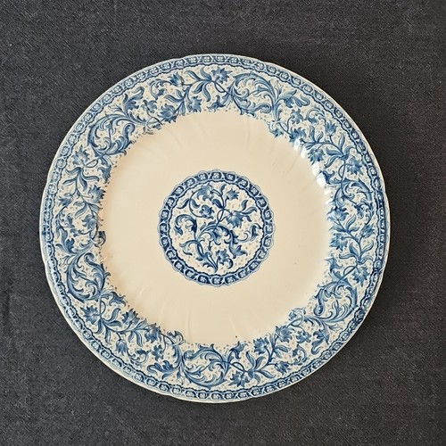 Assiette élevée décor rouen - assiette,