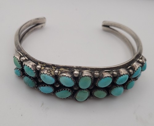 Bracelet manchette amérindien - bracelet,