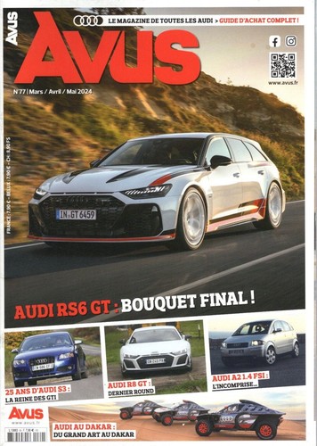 Avus audi rs6 - gt, 8l