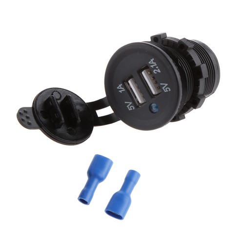 étanche double usb voiture - double,