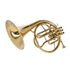 Reproduction D'Une Trompette Large En Laiton