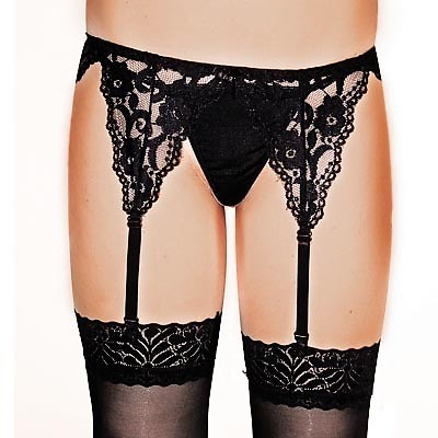 Porte jarretelle dentelle - jarretelle,