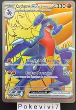 Pokemon Card CARCHACROK 204 PROMO Full Art FA EX Scarlet and Purple PLEASE FR NEW