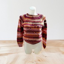 Pull hiver multicolore taille