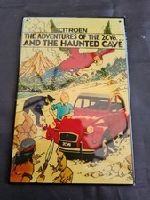 JOLIE PLAQUE EMAILLEE LA 2CV