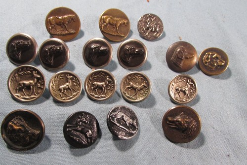 Boutons chasse - 18, de