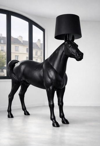 Lampadaire moooi noir - lampadaire,