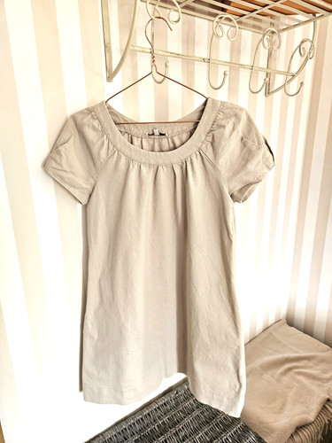 Robe coton beige - 2, maje