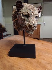 Jaguar Panthère en perles
