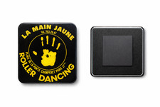 Badge Magnet Frigo Fridge LA