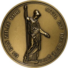 [#1221291] France, Medal, Napoléon Bonaparte, Décret du code civil, Bronze, MS