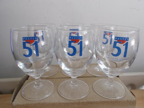 Verres ballon pastis 51 - ballon,