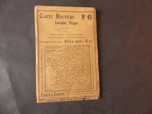 Carte routiere taride 6 - routiere,