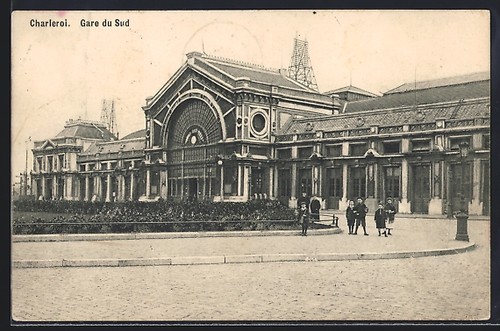 Cpa charleroi gare - cpa,