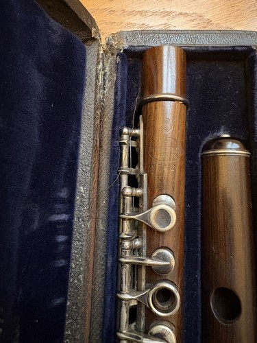 Antique wooden flute buffet - antique,