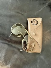1960’s Vintage RAY BAN aviator Bausch & Lomb B&L Lunettes De Soleil Sunglasses