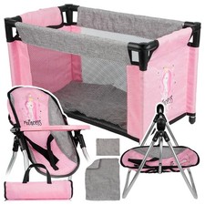 Lit de poupée Malplay chaise