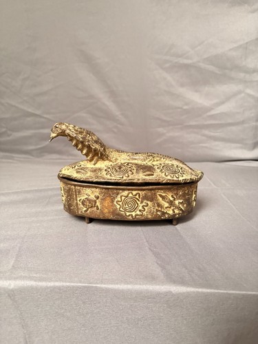 Ancien boîte bétel bijoux - ancien,