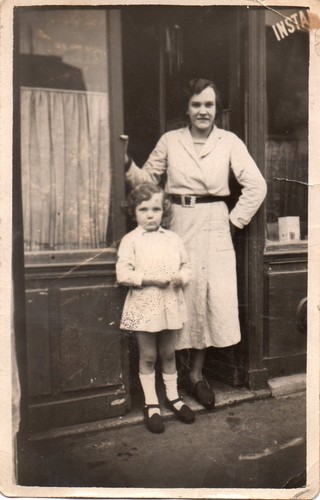 Be248 vintage photo card - be248, rppc