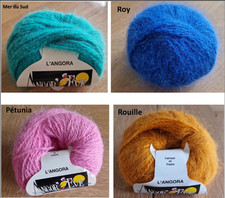 Pelote laine 70% angora et 30%