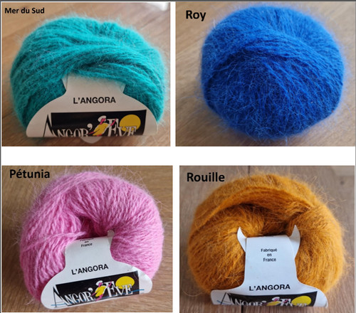 Pelote laine angora - laine,