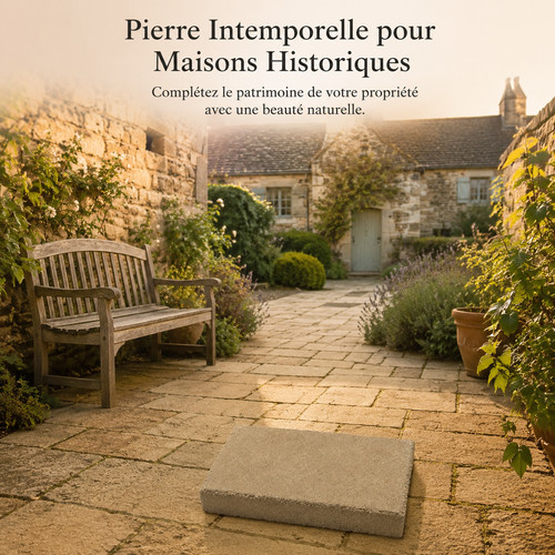 Dalle pavage pierre - pavage, en