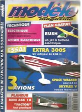 MAG MODEL N°532 PLAN: "RUSH" TURBINE ELEC. / AUTONOMY / FLIGHT SIMULATOR