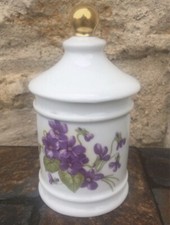 Pot pharmaceutique porcelaine de limoges th.lazeyras et fils 1915-1944