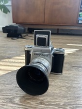 Camera Praktisix IIa With Zeiss   Biometar  80mm f/2,8 Parts Sold AS-IS