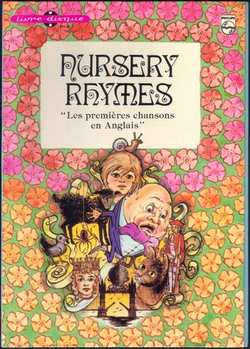 Nursery rhymes rare 45t livre - nursery,