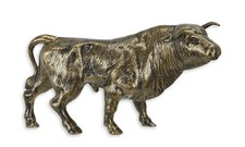 Une tirelire en fonte en forme