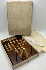 BRAHMA TOWER (Hanoi) & SOLITAIRE Wooden - Wakouwa Diffusion 450 - 1970/80's